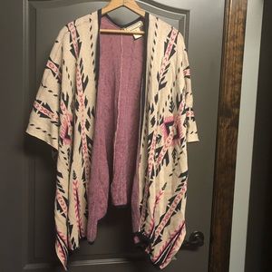 Women’s Tribal Print Cardigan